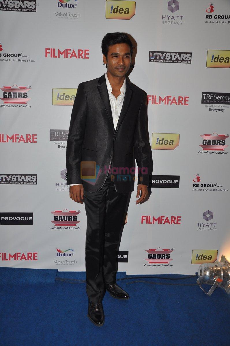 Dhanush at Filmfare Awards Nomination Bash in Mumbai on 15th Jan 2014
