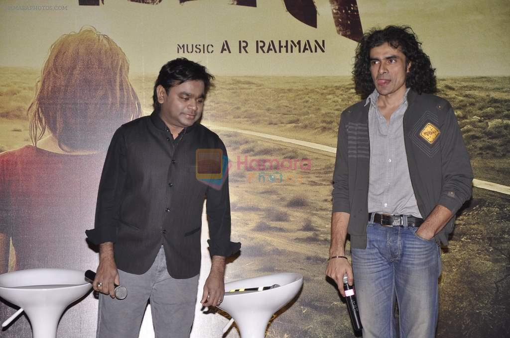 Imtiaz ALi, A R Rahman at Highway music launch in Taj Lands End, Mumbai on 18th Jan 2014