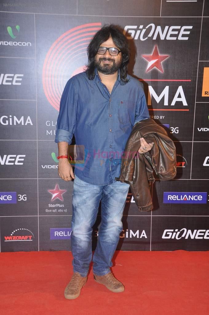 Pritam Chakraborty at 4th Gionne Star Global Indian Music Academy Awards in NSCI, Mumbai on 20th Jan 2014