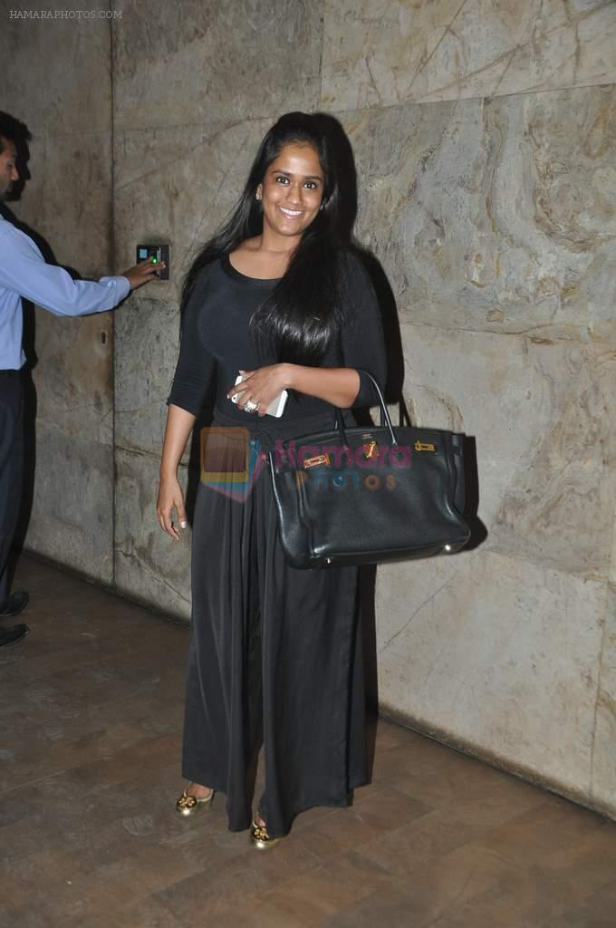 Arpita Khan at Jai Ho screening in Mumbai on 22nd Jan 2014