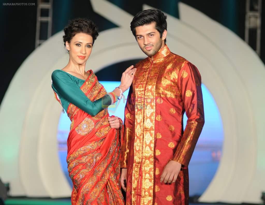 Alecia Raut walk for Rohhit Verma's fashion show in North East on 22nd Jan 2014