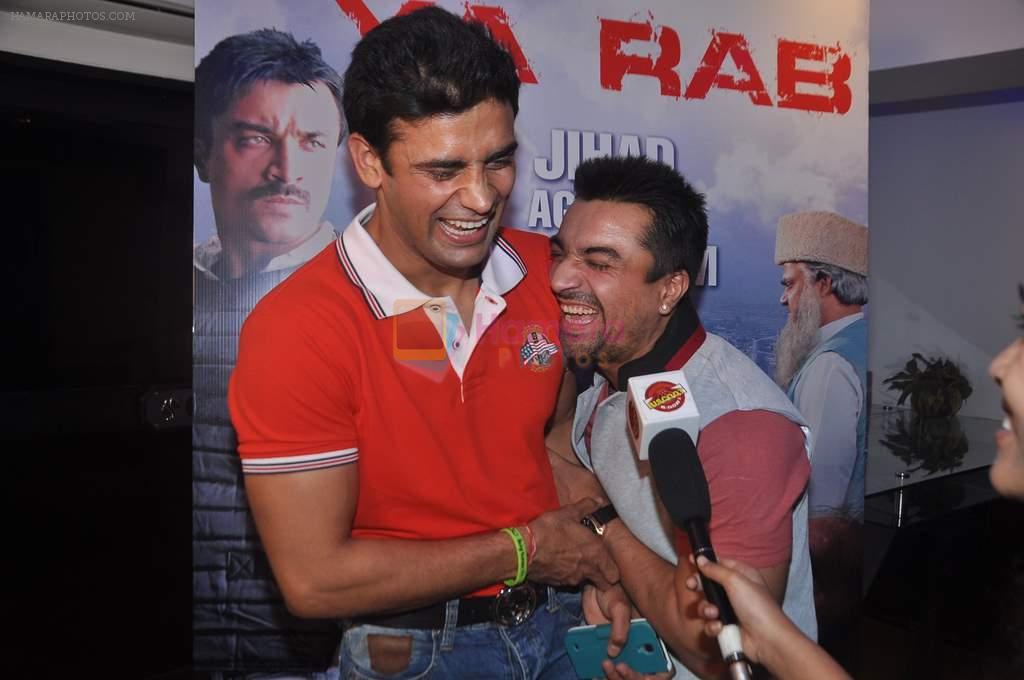 Ajaz Khan, Sangram Singh at Ya Rab film launchin Mumbai on 23rd Jan 2014