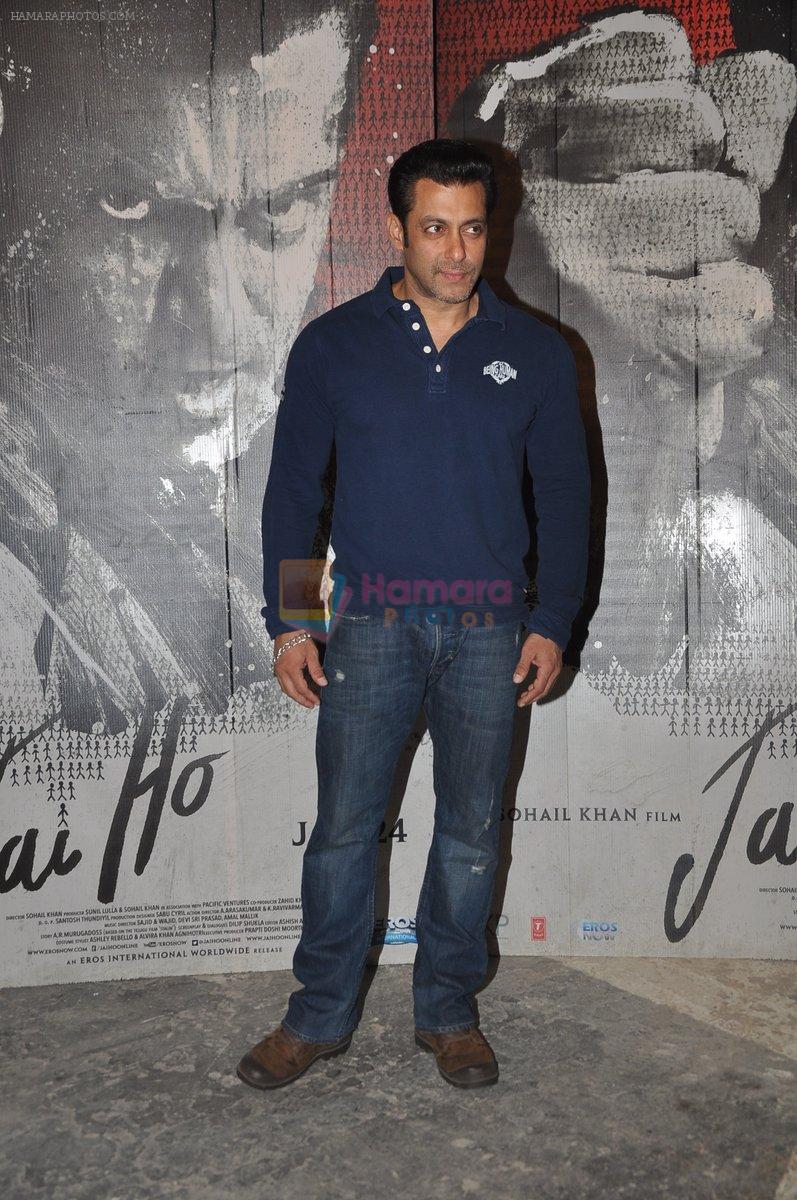 Salman Khan Promotes Jai Ho at Mehboob Studio in Mumbai on 23rd Jan 2014