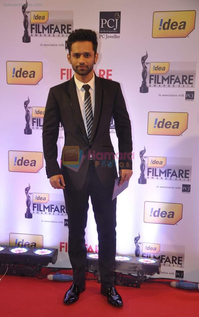 Rahul Vaidya walked the Red Carpet at the 59th Idea Filmfare Awards 2013 at Yash Raj
