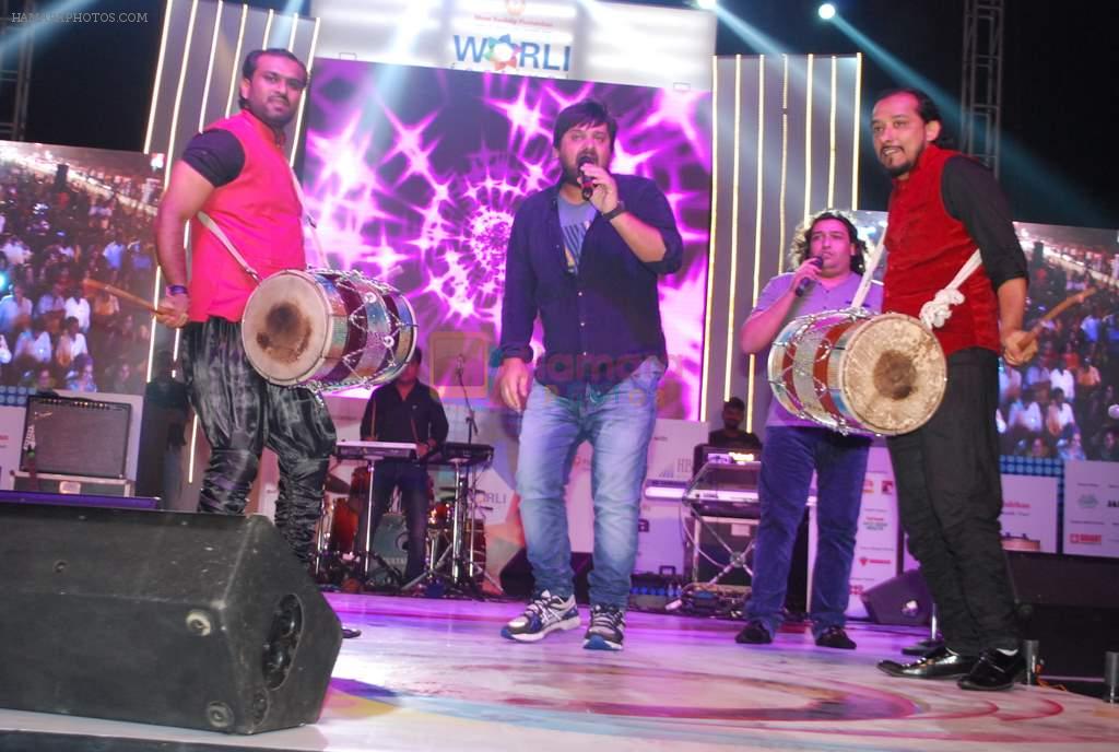 Wajid ALi at worli fest in Mumbai on 24th Jan 2014