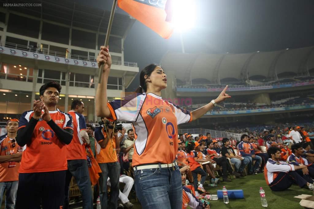 Genelia Deshmukh at CCL 4 Veer Marathi Vs Bhojpuri Dabanggs Match in Mumbai on 25th Jan 20