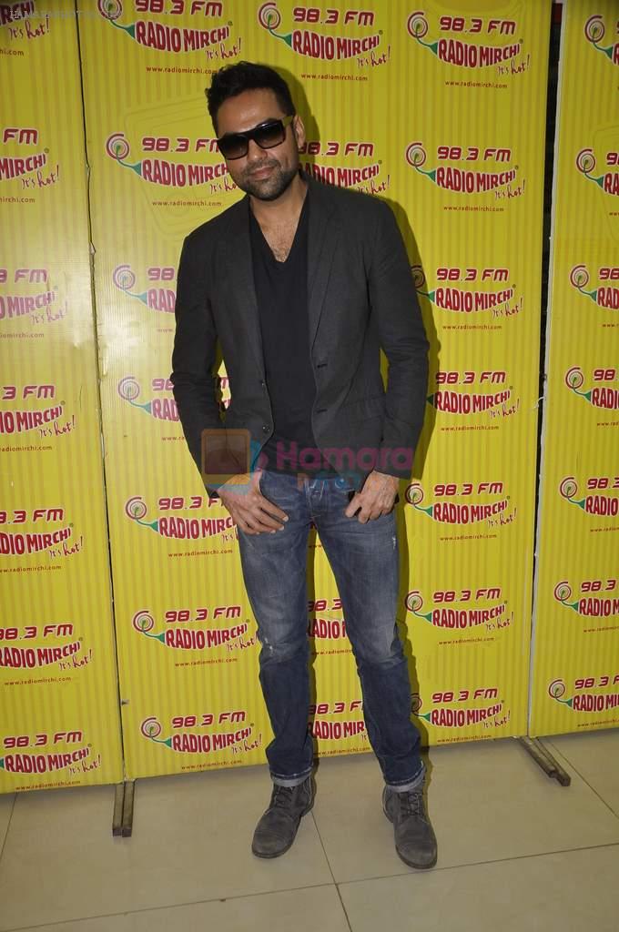 Abhay Deol on the sets of Radio mirchi in Lower Parel, Mumbai on 27th Jan 2014