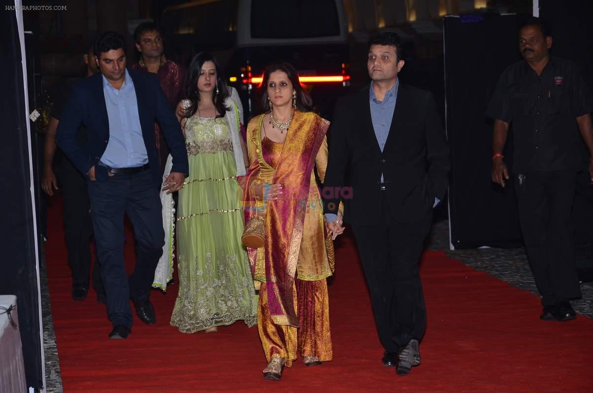 at Ahana Deol's Wedding Ceremony in ITC Maratha, Mumbai on 1st Feb 2014