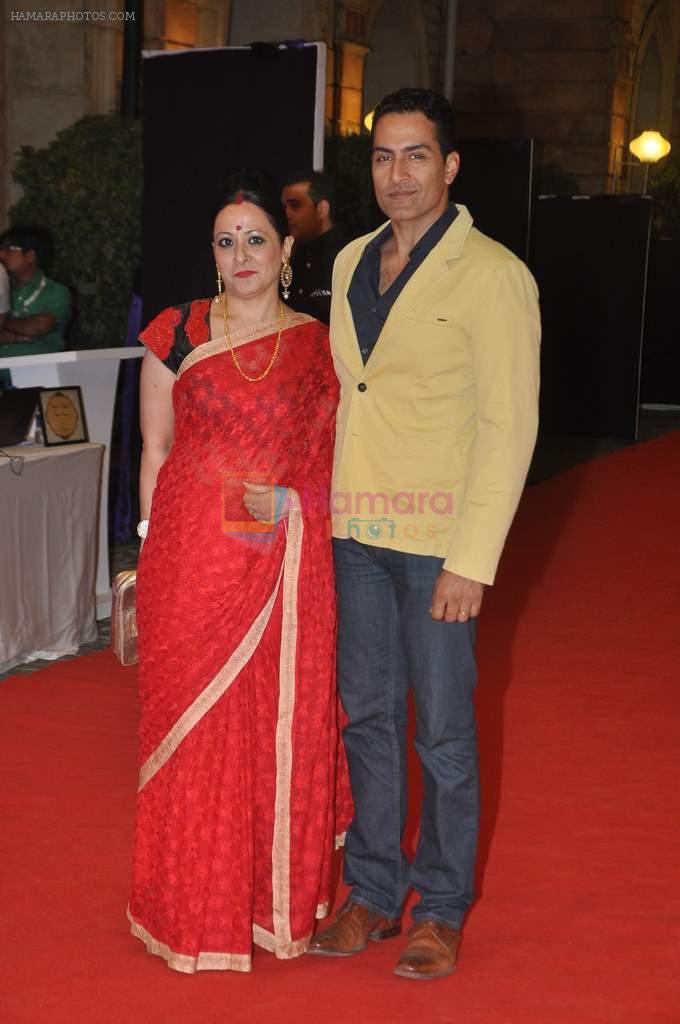 Sudhanshu Pandey at Ahana Deol's Wedding Ceremony in ITC Maratha, Mumbai on 1st Feb 2014
