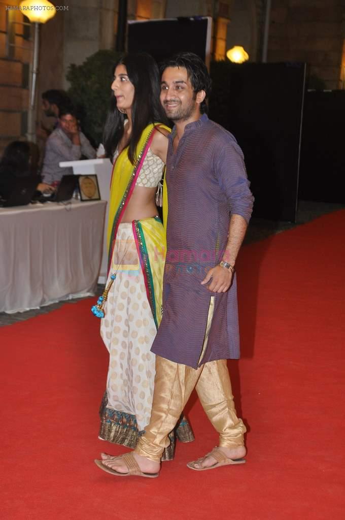 at Ahana Deol's Wedding Ceremony in ITC Maratha, Mumbai on 1st Feb 2014