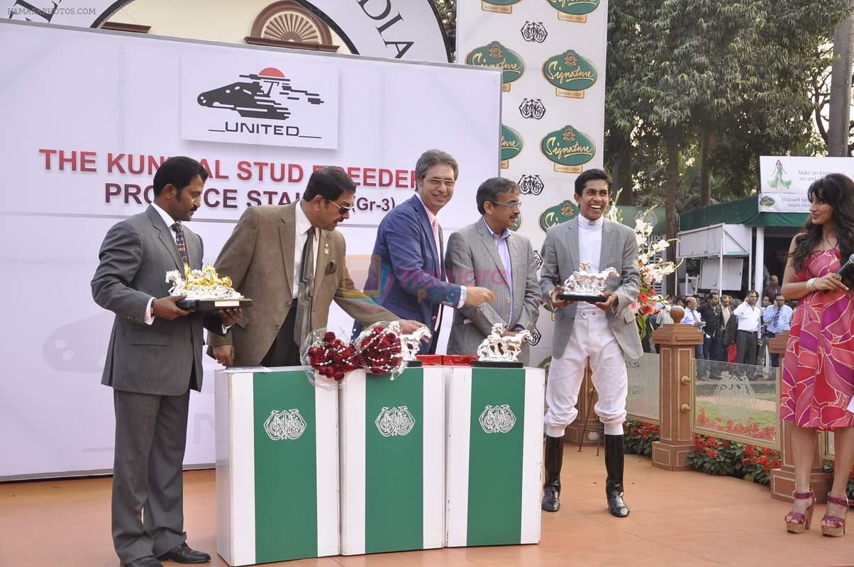 at McDowell's Signature derby Day 1 in Mumbai on 1st Feb 2014