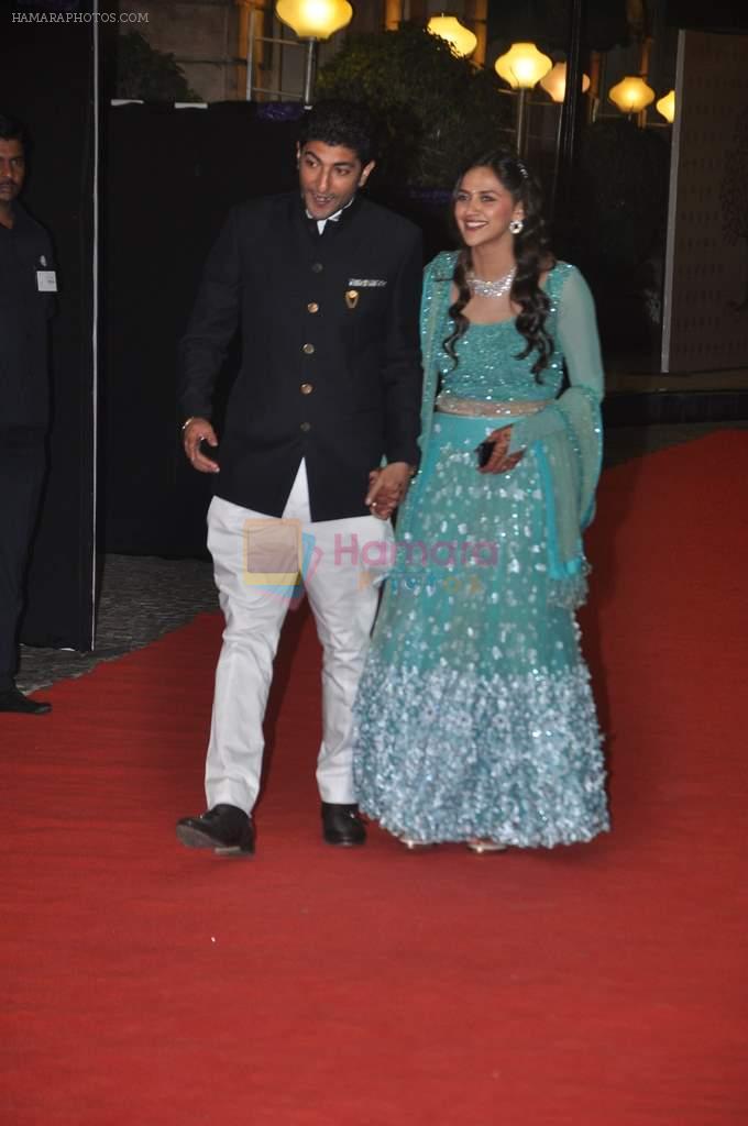 Vaibhav Arora, Ahana Deol at Ahana Deol's Wedding Ceremony in ITC Maratha, Mumbai on 1st Feb 2014