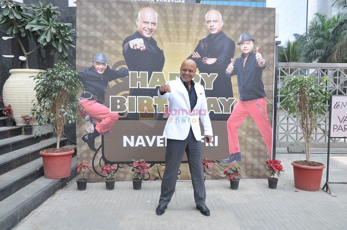 Naved jaffrey surprise birthday bash hosted by wife Sayeeda Jaffrey in Mangii Cafe, Mumbai on 3rd Feb 2014