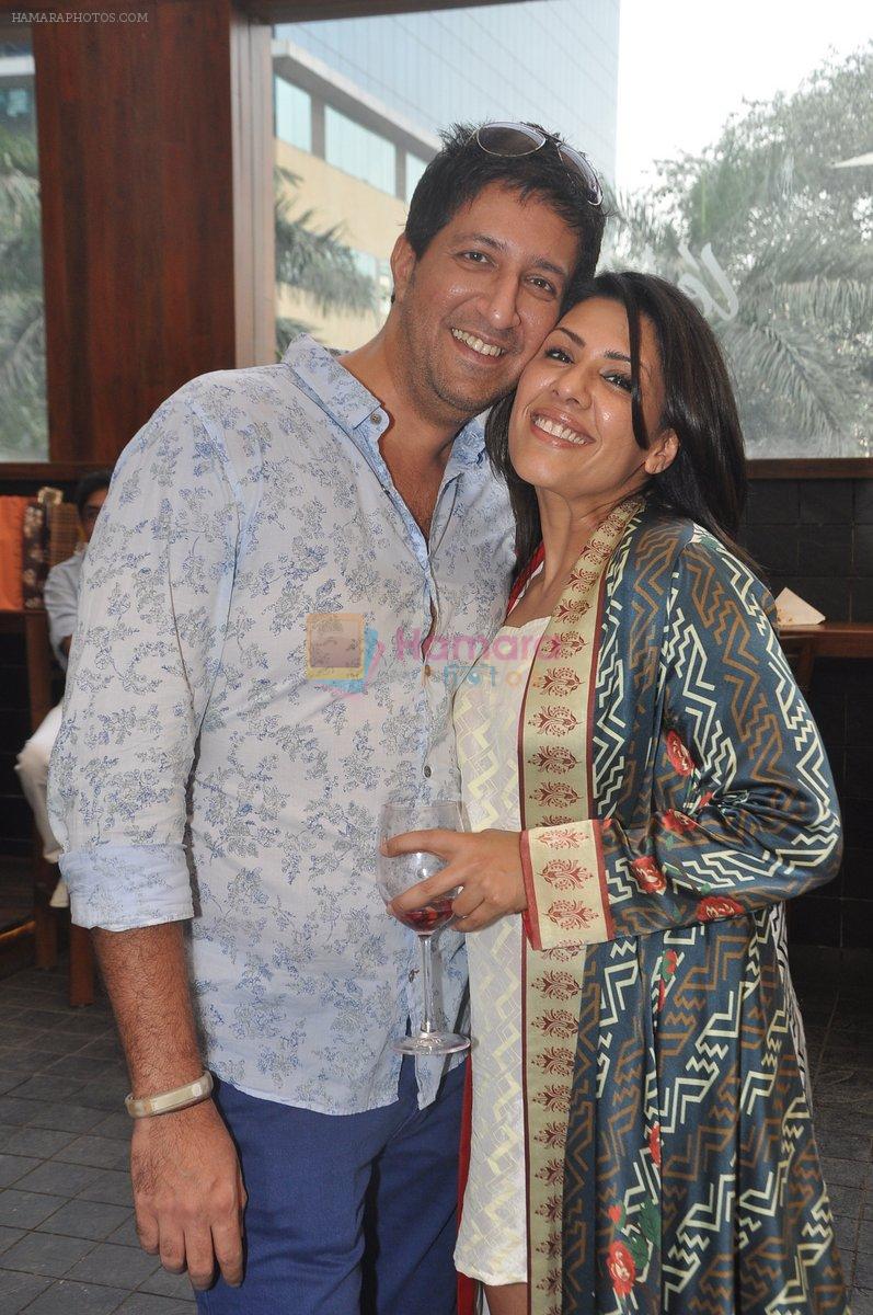 Sulaiman Merchant at Naved jaffrey surprise birthday bash hosted by wife Sayeeda Jaffrey in Mangii Cafe, Mumbai on 3rd Feb 2014
