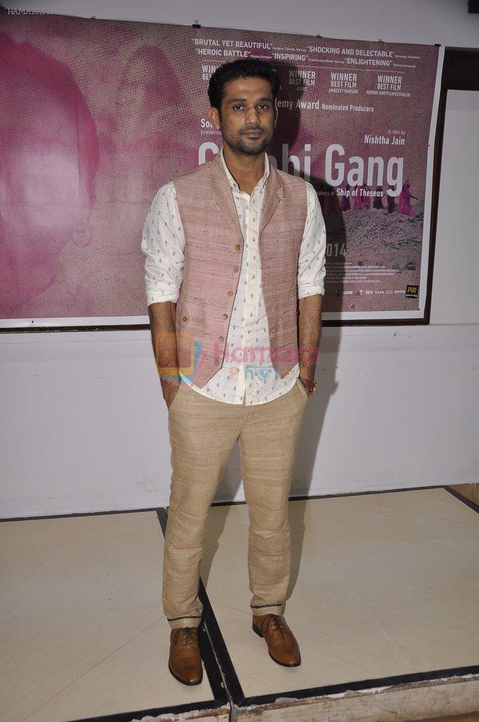 Sohum Shah at Press conference of documentary film Gulabi Gang in Press Club, Mumbai on 3rd Feb 2014