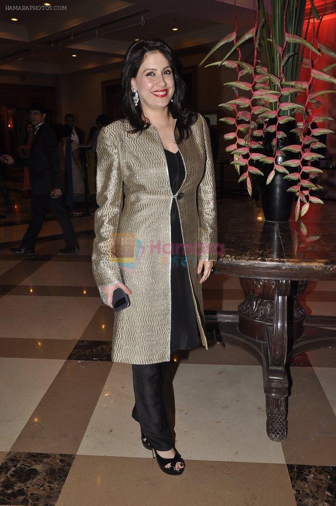 Amrita Raichand at Siddharth Kannan's wedding reception with Neha in Mumbai on 4th Feb 2014