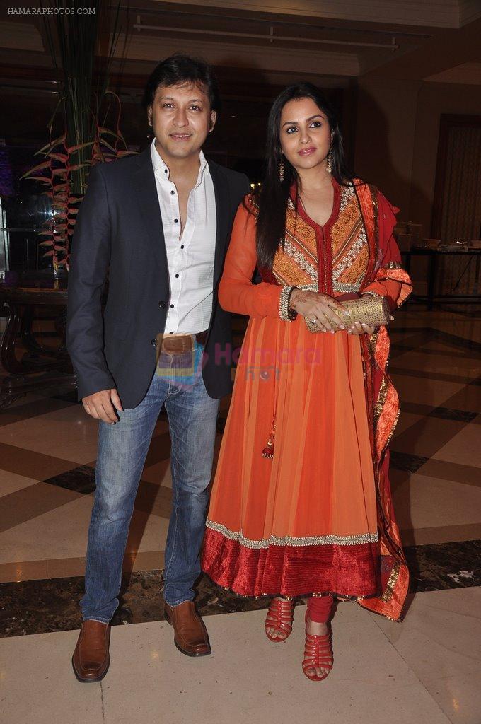 Arjun Punj at Siddharth Kannan's wedding reception with Neha in Mumbai on 4th Feb 2014