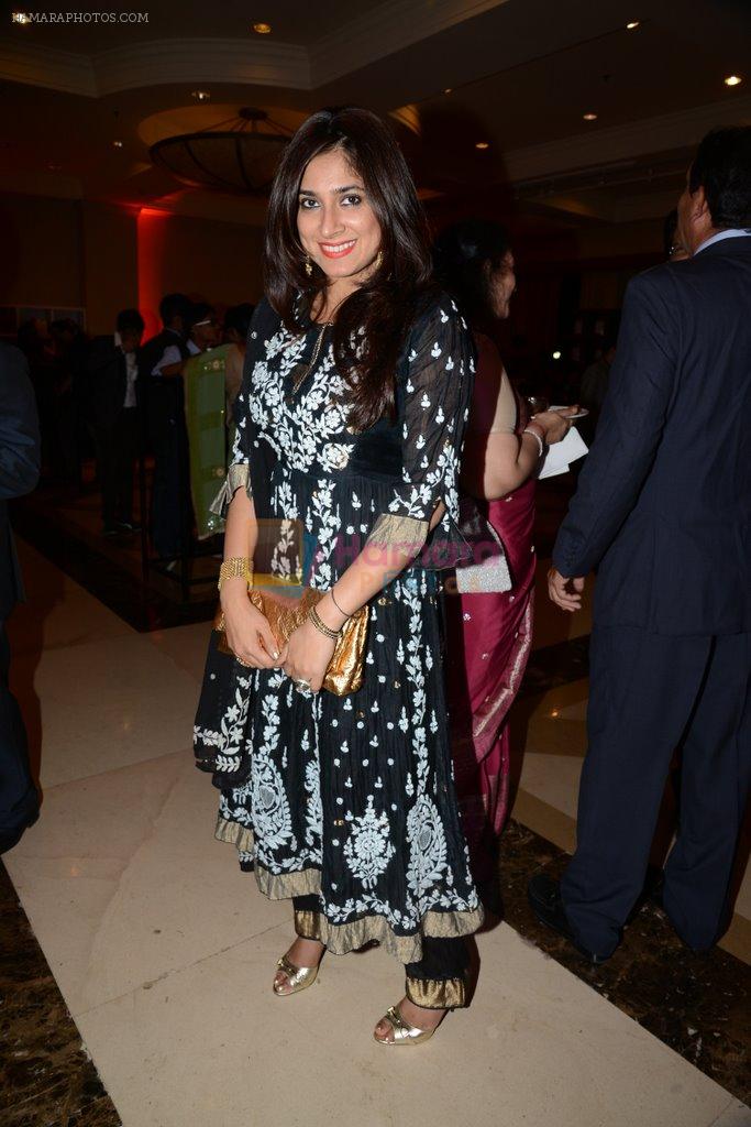 at Siddharth Kannan's wedding reception with Neha in Mumbai on 4th Feb 2014