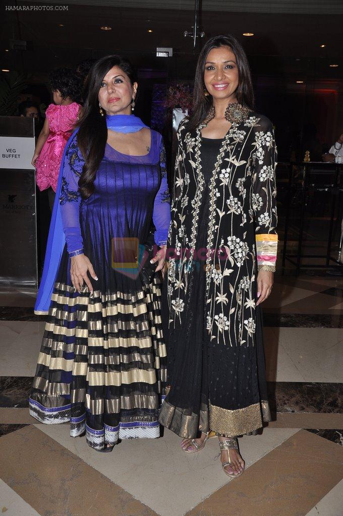 Achala Sachdev at Siddharth Kannan's wedding reception with Neha in Mumbai on 4th Feb 2014
