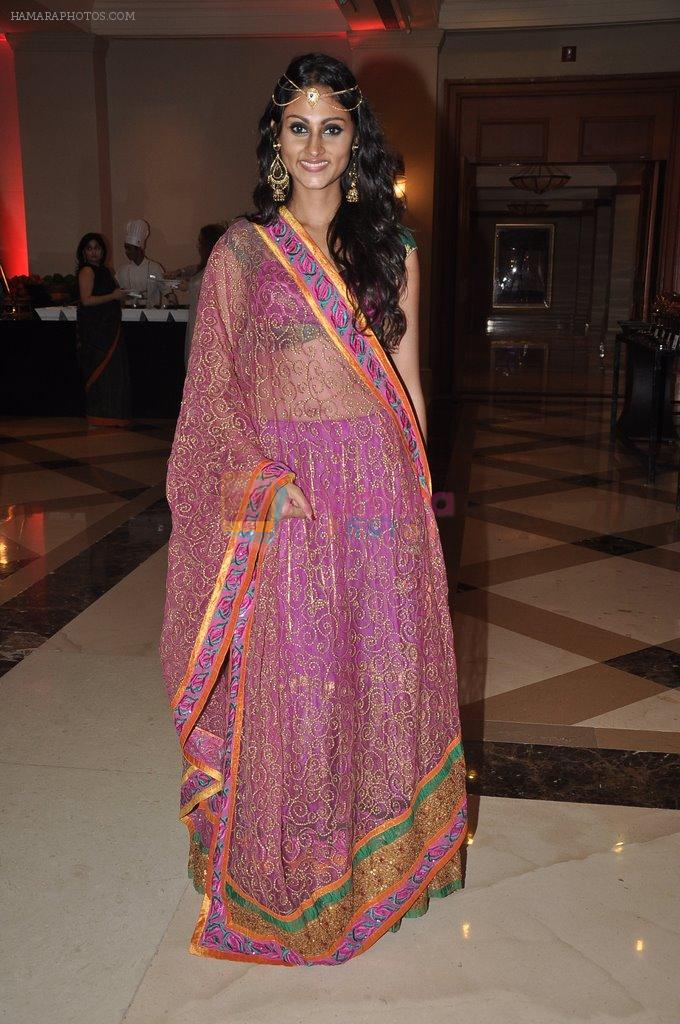 at Siddharth Kannan's wedding reception with Neha in Mumbai on 4th Feb 2014