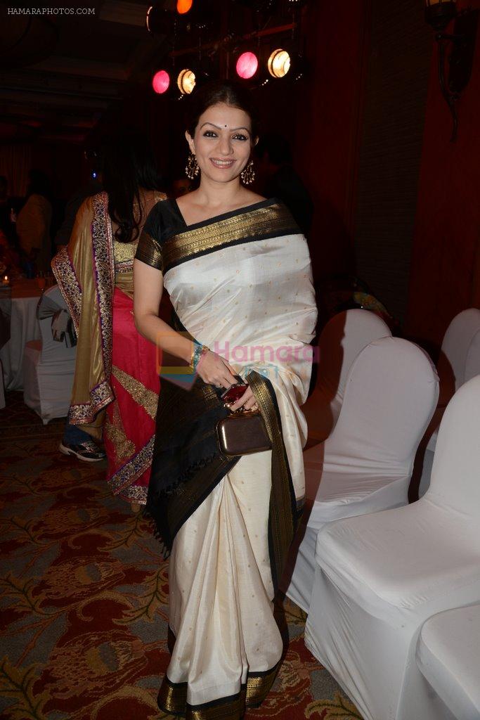Prachi Shah at Siddharth Kannan's wedding reception with Neha in Mumbai on 4th Feb 2014