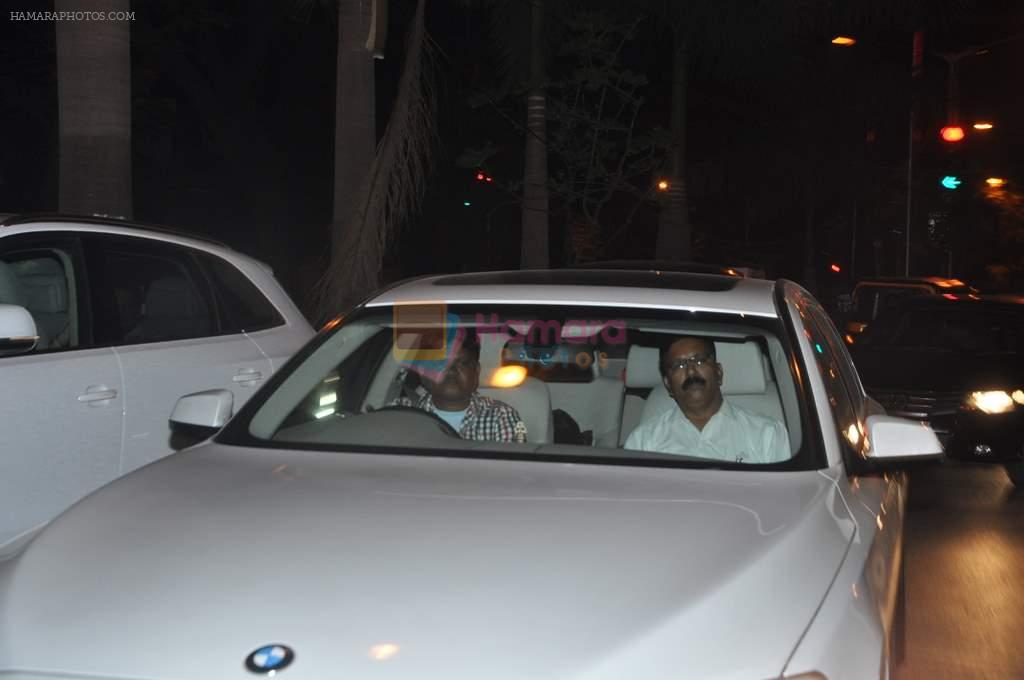 at Abhishek Bachchan's bday in Mumbai on 5th Feb 2014