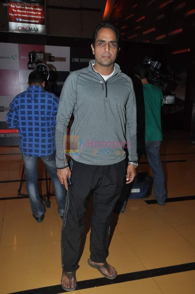 Vishwajeet Pradhan at Lone Survivor screening in Cinemax, Mumbai on 5th Feb 2014