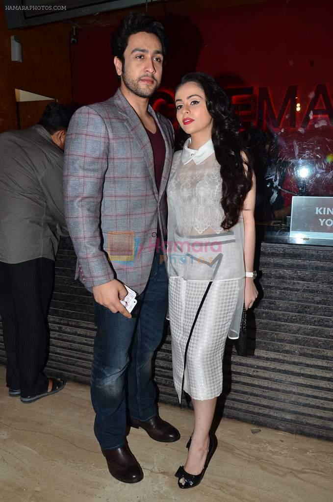Adhyayan Suman and Ariana Ayam at Heartless promotions in Cinemax, Mumbai on 7th Feb 2014