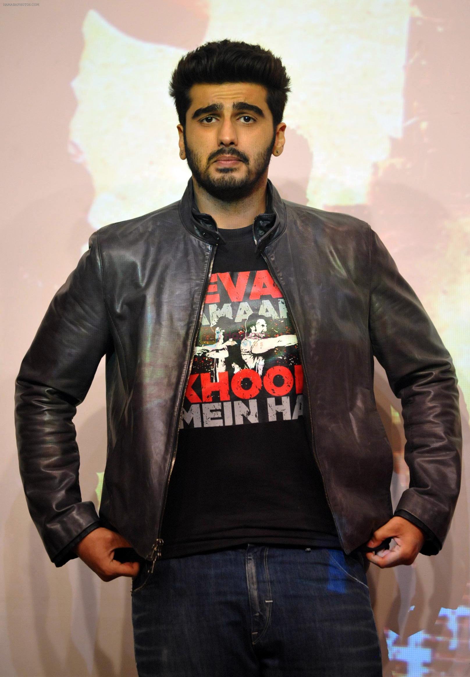 Arjun Kapoor at Gunday promotion in Mumbai on 11th Feb 2014