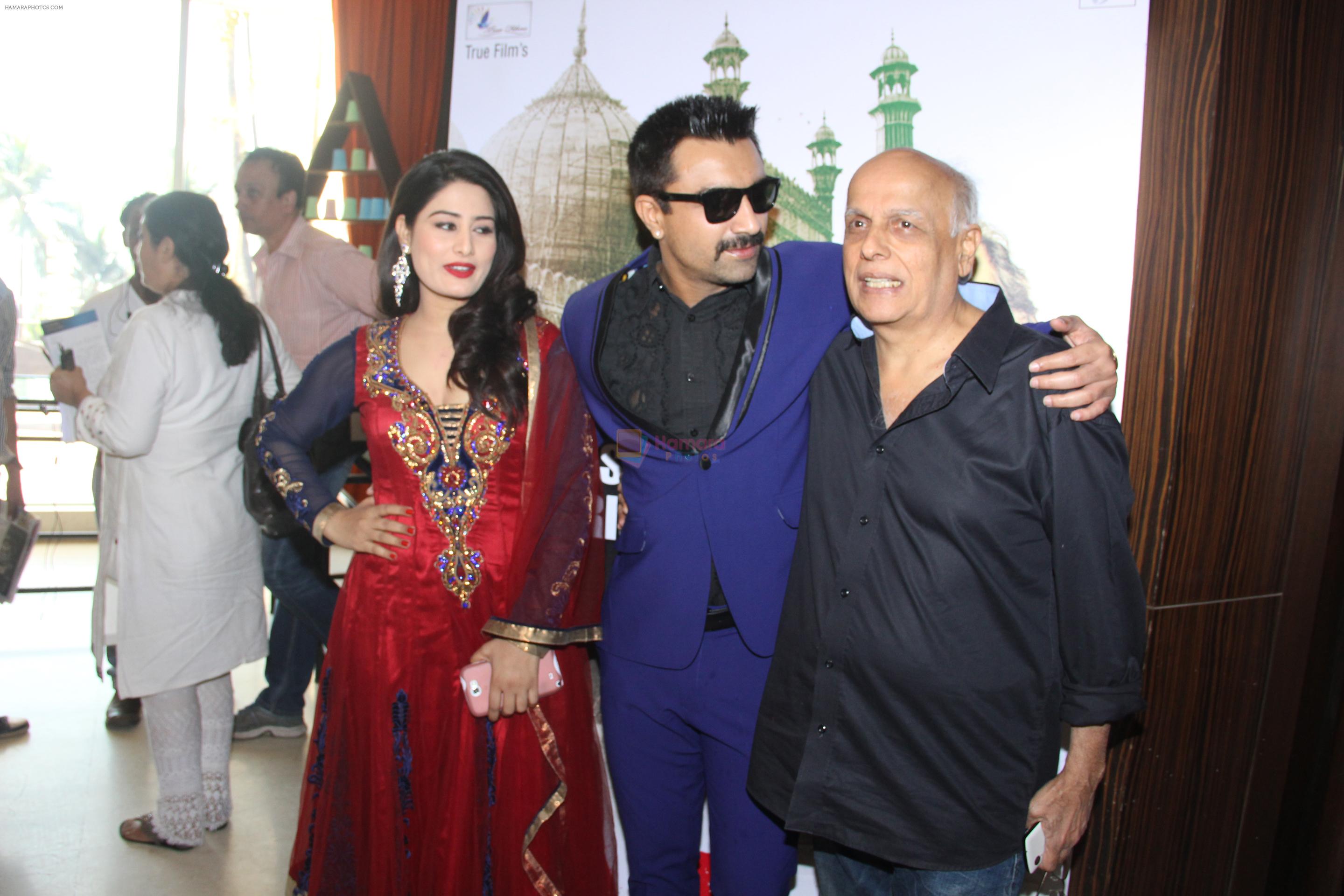 Ajaz Khan, Arjumman Mughal, Mahesh Bhatt at YA RAB Press release in Mumbai on 12th Feb 2014
