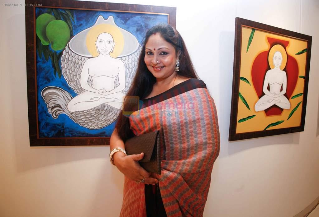 Rati Agnihotri at Bharat Tripathi's Tirthankar exhibition in Mumbai on 13th Feb 2014