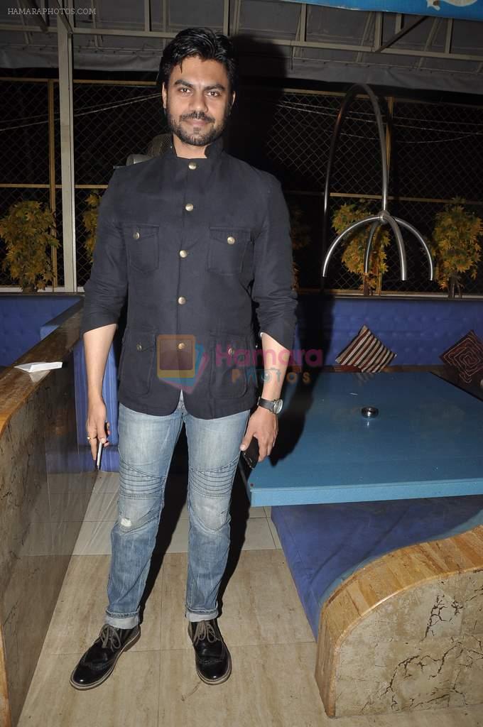 Gaurav Chopra at Bohra Bros party in Sheesha, Mumbai on 13th Feb 2014