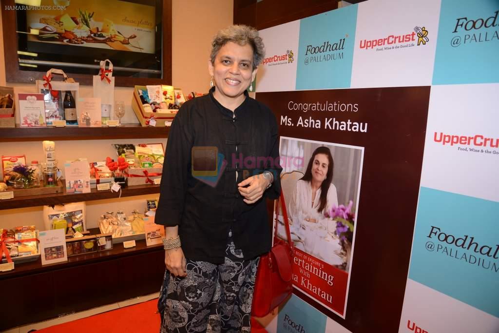 at Asha Khatau's book launch in Foodhall, Mumbai on 13th Feb 2014