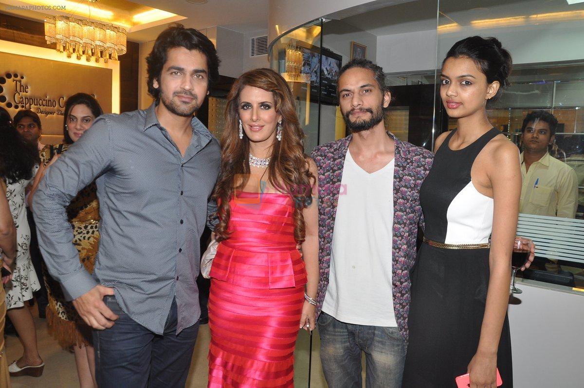Arjan Bajwa, Pria Kataria Puri at the  Launch of The Cappuccino Collection Store in Mumbai on 15th Feb 2014