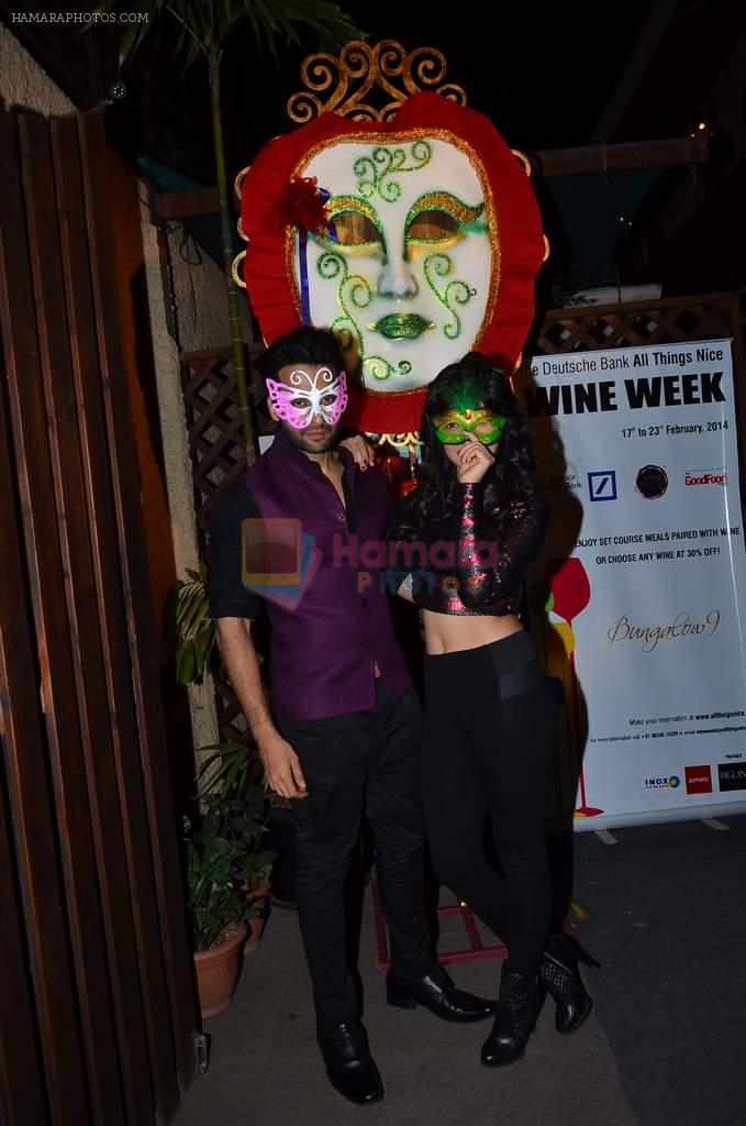 Neha Sharma, Jackky Bhagnani at the Promotion of Youngistaan at the 2014 Goa Carnival on 17th Feb 2014