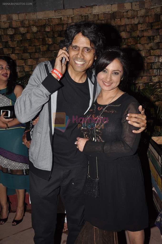 Divya Dutta, Nagesh Kukunoor at Nagesh Kuknoor Palm Springs success bash in Juhu, Mumbai on 19th Feb 2014