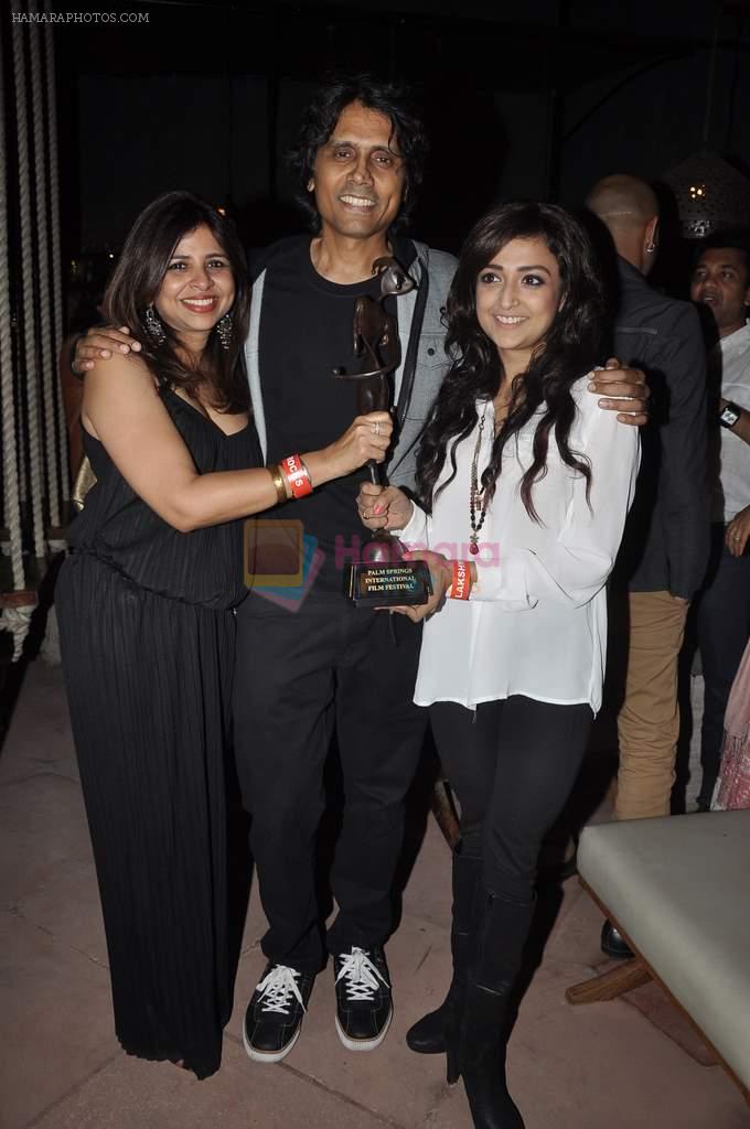 Monali Thakur, Nagesh Kukunoor at Nagesh Kuknoor Palm Springs success bash in Juhu, Mumbai on 19th Feb 2014