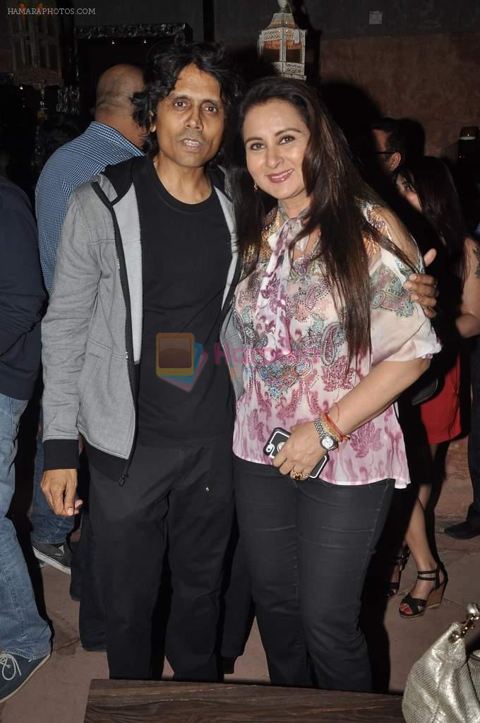 Poonam Dhillon, Nagesh Kukunoor at Nagesh Kuknoor Palm Springs success bash in Juhu, Mumbai on 19th Feb 2014
