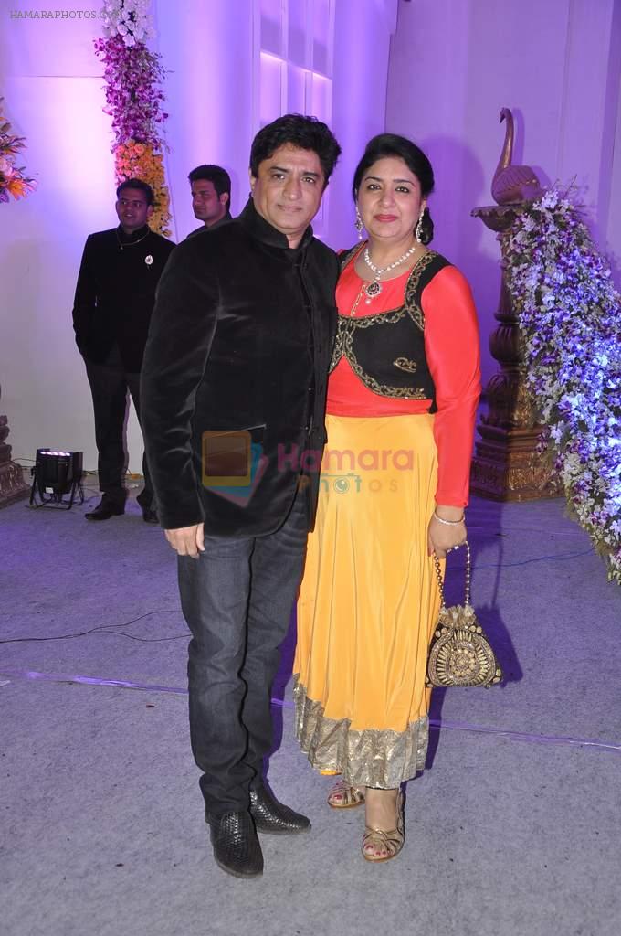 Anand Raj Anand at Miraj Group's Madan Paliwal's daughter Devdhooti and Vikas Purohit's reception in Udaipur on 18th Feb 2014