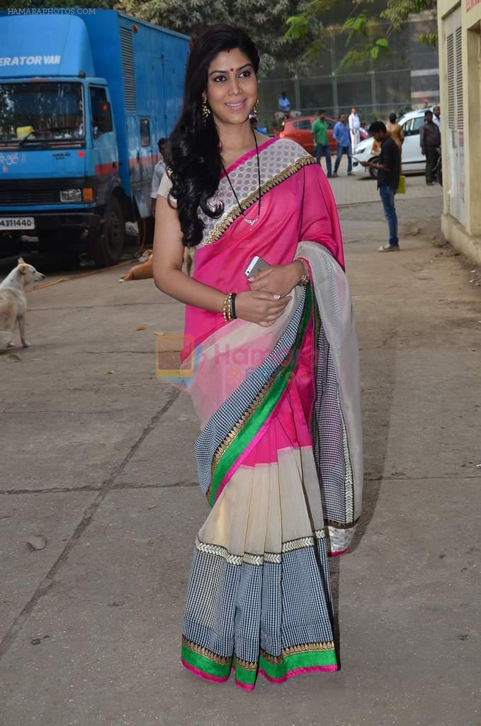 Sakshi Tanwar on the sets of Bade Acche Lagte Hain in Mumbai on 20th Feb 2014
