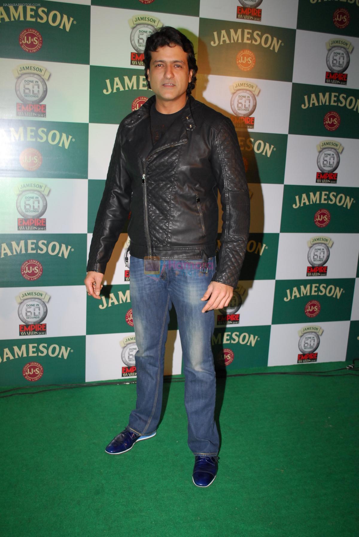 Armaan Kohli at Jameson red carpet in Sun N Sand, Mumbai on 21st Feb 2014