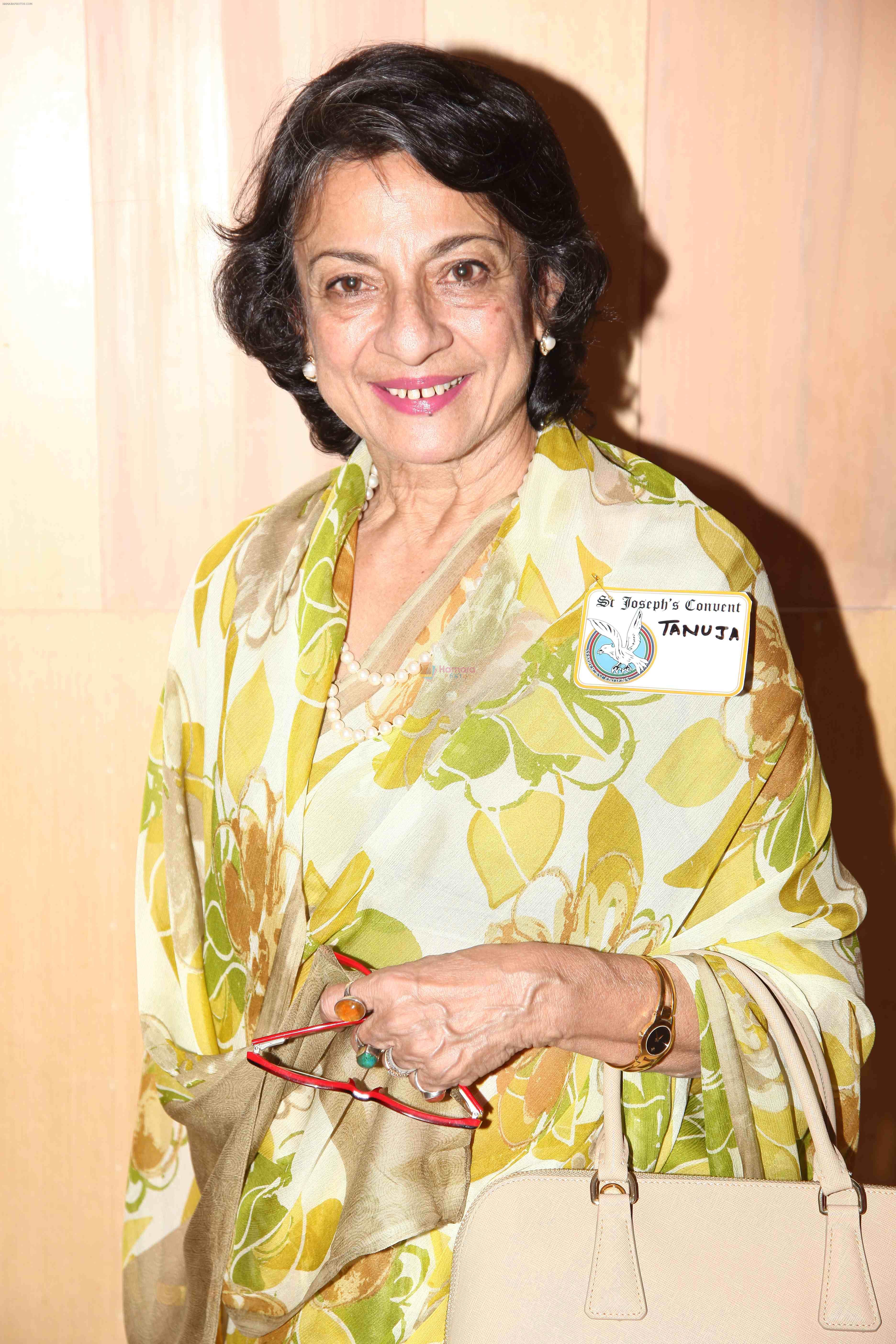Tanuja At St. Joseph's Convent Renuion in Gymkhanna, Santacruz, Mumbai on 21st Feb 2014