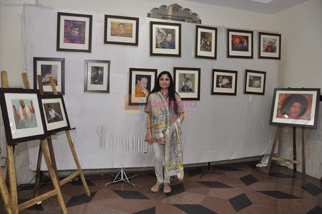 at Anup Jalota's exhibition and concert in Sion, Mumbai on 22nd Feb 2014
