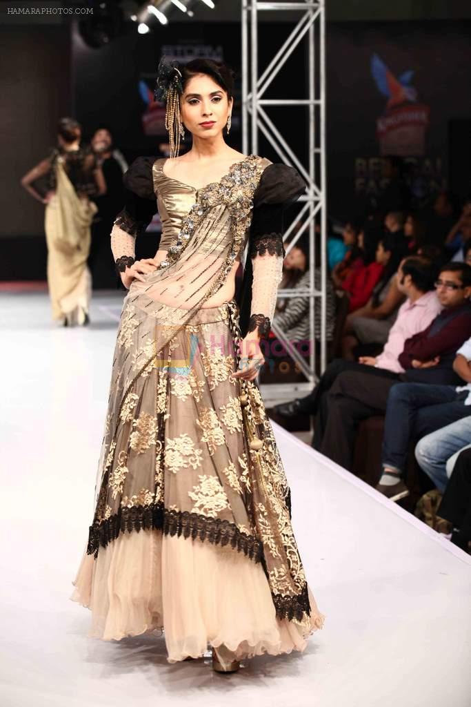 Model walks for Jaya Misra at Bengal Fashion Week day 1 on 21st Feb 2014