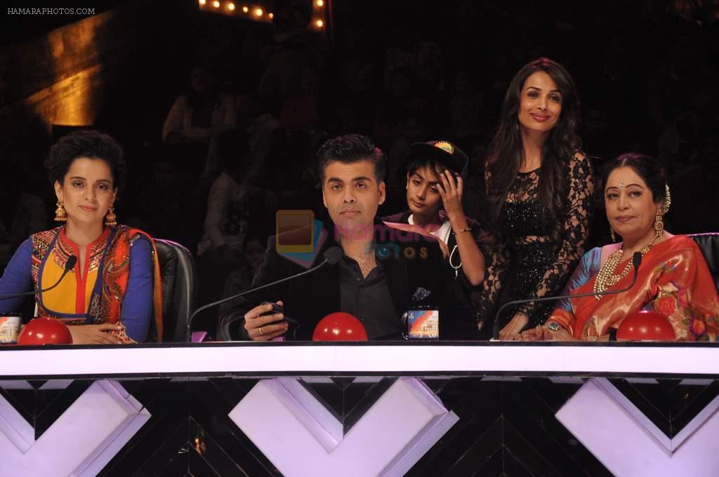 Kangana Ranaut at Queen promotion on India's Got Talent in Filmcity, Mumbai on 23rd Feb 2014