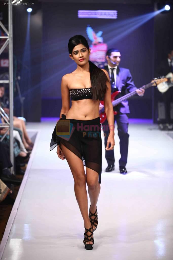 Model walk for designer Manoviraj Kosla in the Grand Finale of Bengal Fashion Week 2014 on 24th Feb 2014