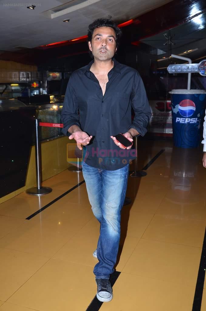 Bobby Deol at the First look & theatrical trailer launch of Jal in Cinemax on 25th Feb 2014