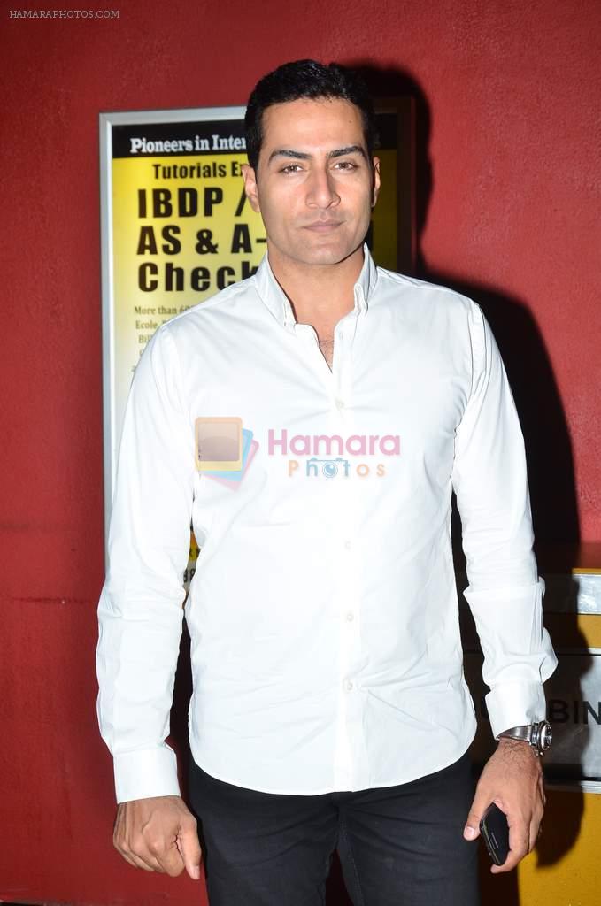 Sudhanshu Pandey at the First look & theatrical trailer launch of Jal in Cinemax on 25th Feb 2014