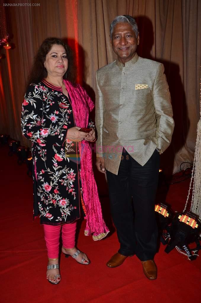 at Rajiv and Megha's wedding reception in Sahara Star, Mumbai on 25th Feb 2014