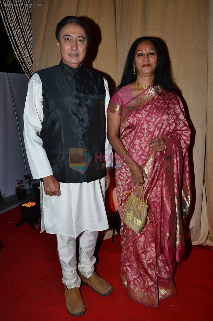 Anang Desai at Rajiv and Megha's wedding reception in Sahara Star, Mumbai on 25th Feb 2014